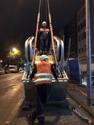 品牌實力鑄造歐洲經典-德國科隆地鐵大高度公交型自動扶梯項目順利交付安裝